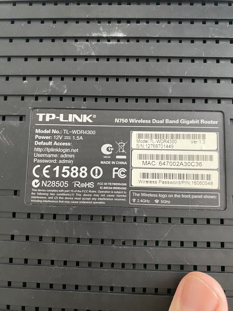 Роутер wf TP-link Tl-wdr4300