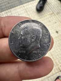 Moneda argint  USA dolar 1964