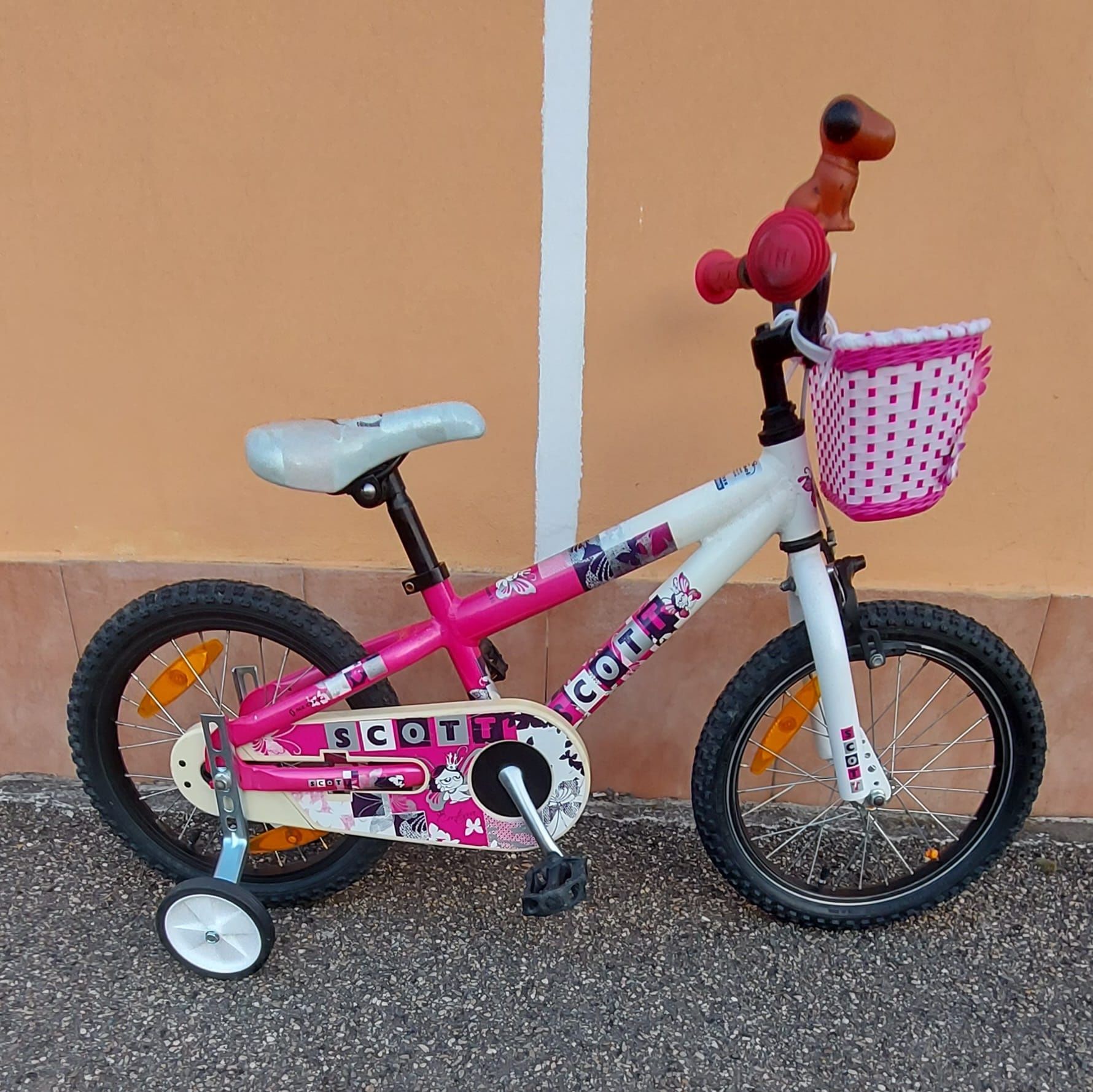 Bicicleta Copii SCOTT cadru din aluminiu 16 inchi ani 4 la 7