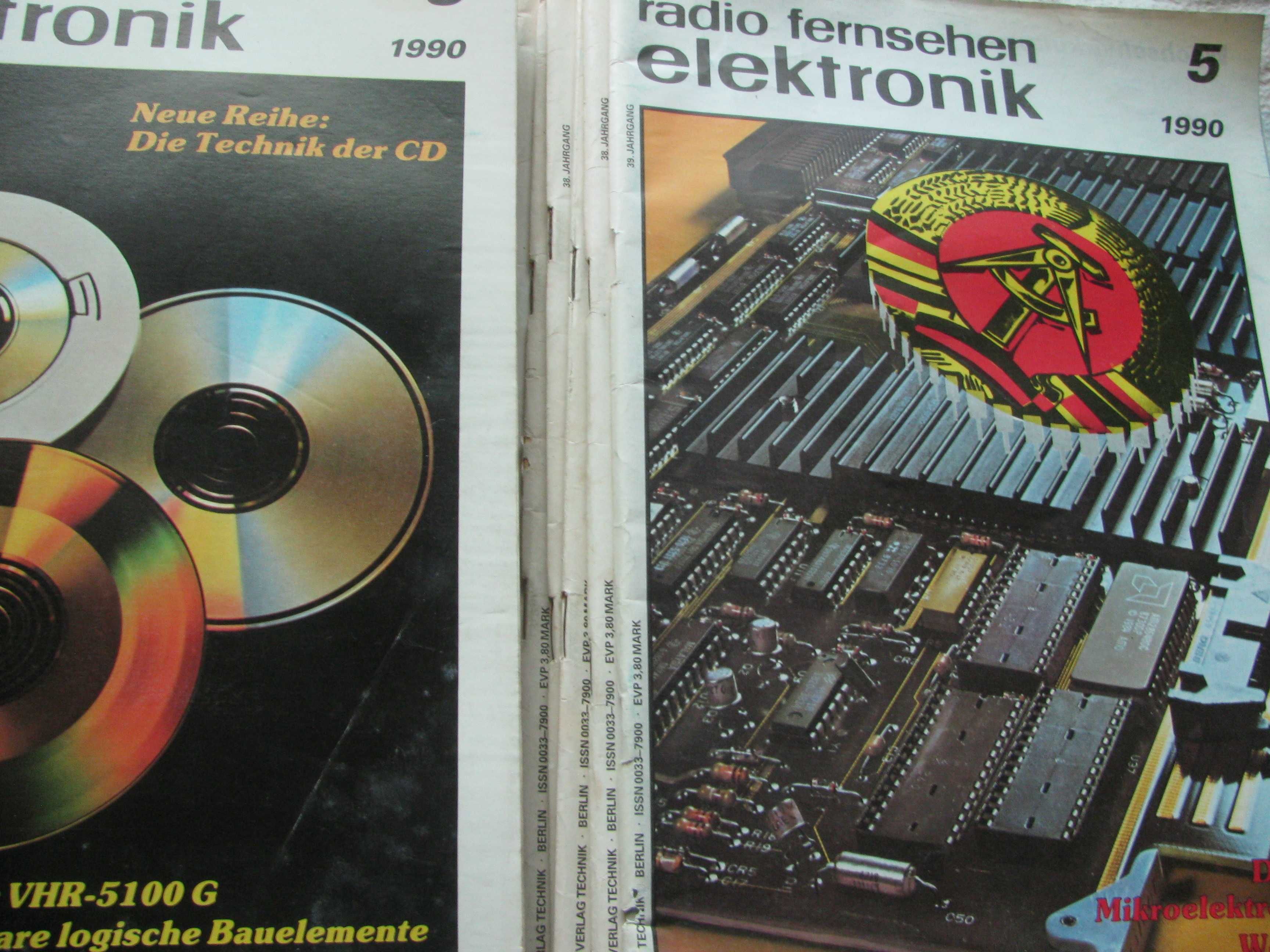 Radio  Fernsehen  Elektronik   D D R   /  Г Д Р   -  Списание