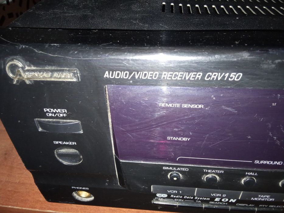 ( SHERWOOD RVD6090) Ресивър CONRAD AUDIO CRV-150 с дистанционно