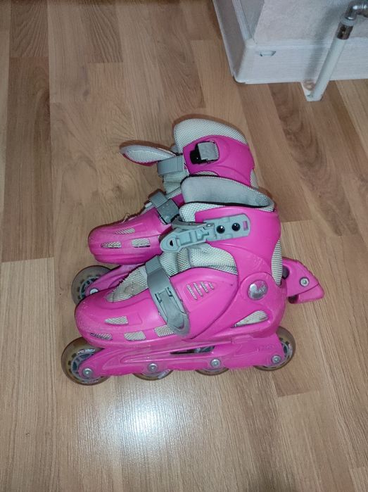 Продам ролики, для девочек б/у