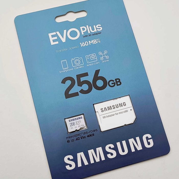 Card MicroSD Samsung Evo Plus 256gb