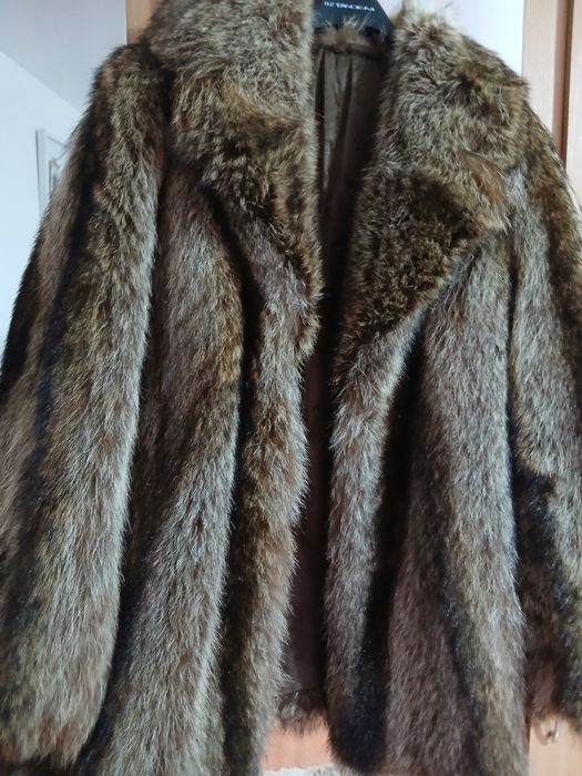 Haina de blana naturala vulpe