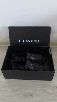 Coach leah denim loafer
