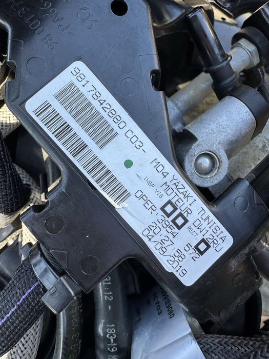 Motor cirtoen jumper 2.2  BlueHdi AdBlue Euro 6 motor DW12RUE 4H03