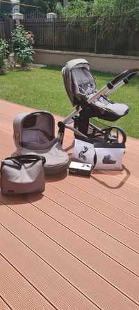 Carucior si Accesorii - Mutsy NIO 2 in 1, culoare taupe grey