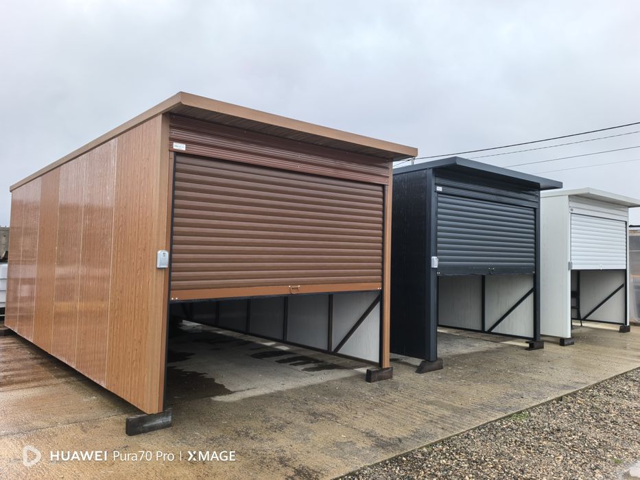 Гараж от термопанели