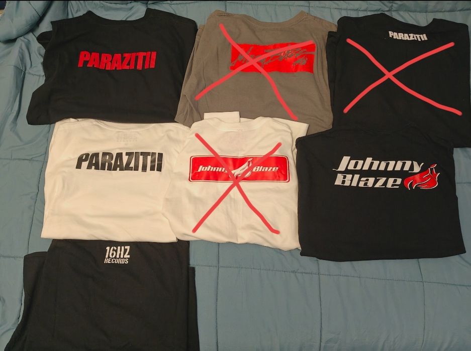 Tricouri Paraziții 20CM Records, Johnny Blaze