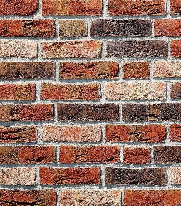 Кирпич ручной формовки, Германия. Полнотелый - 240x115x71. Цена за шт.