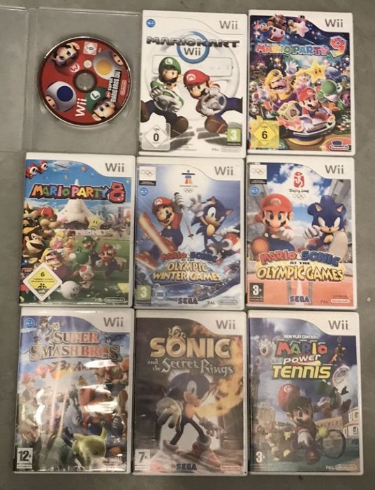 NintendoWii/Mario, originale, stare impecabila.