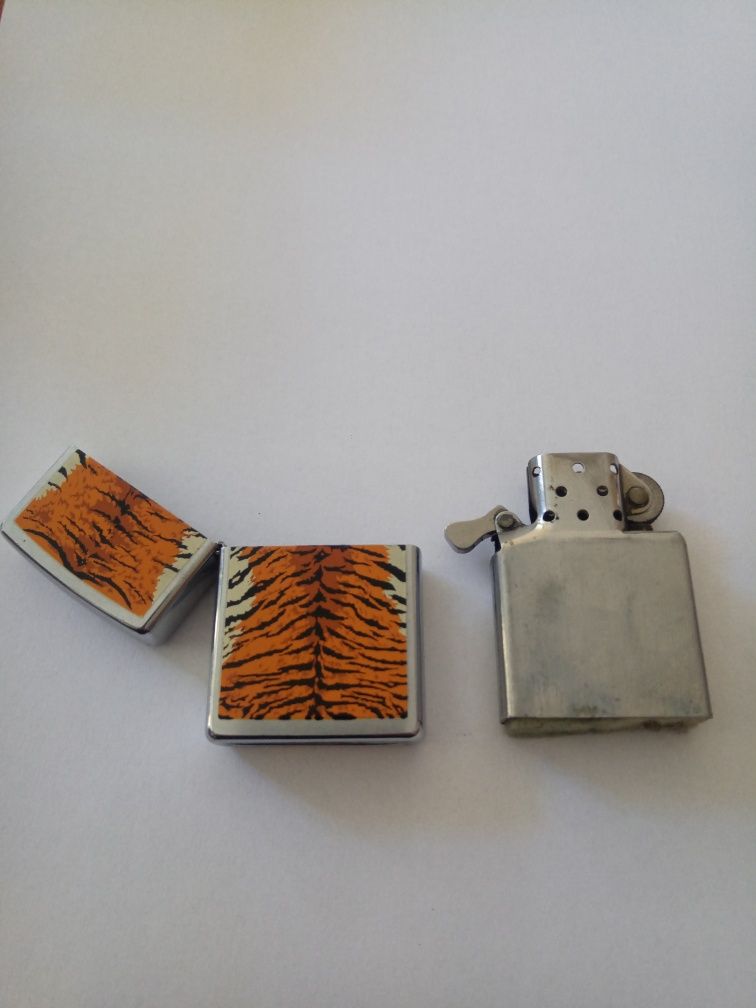 Промо Цена Запалка Zippo Модел Animal Tiger Внос от Англия