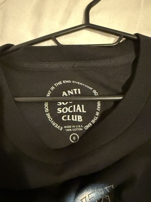Vand tricou anti social social club si vlone x pop smoke faith