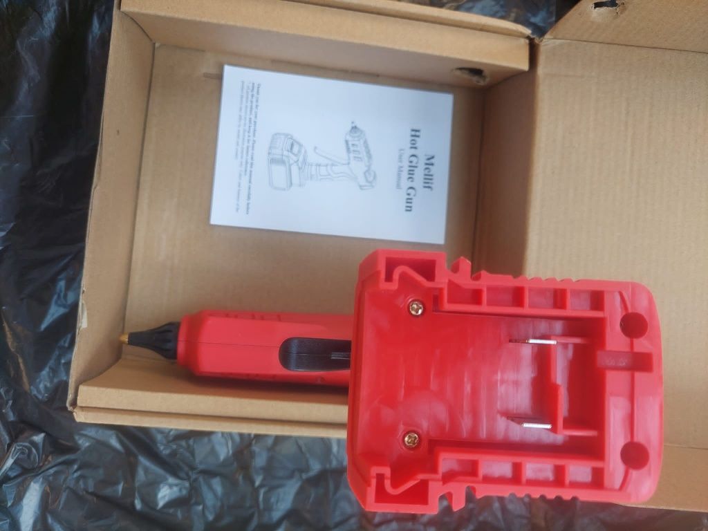 Pistol de lipit la cald cu silicon cald batoane plastic Milwaukee m18