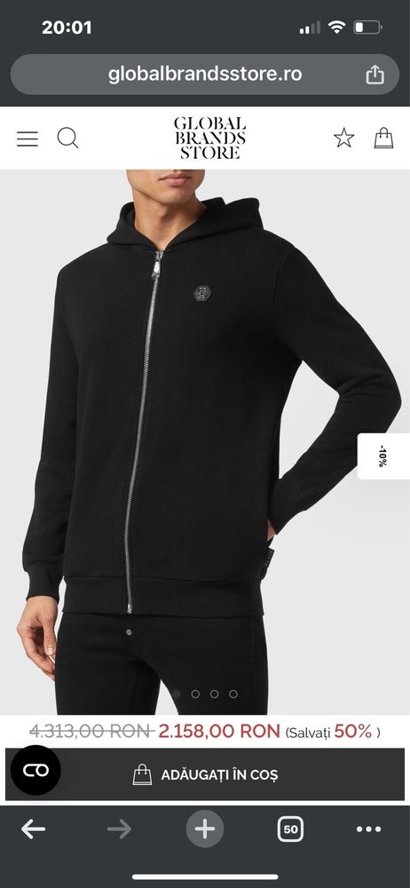Vand bluza de hanorac philipp plein