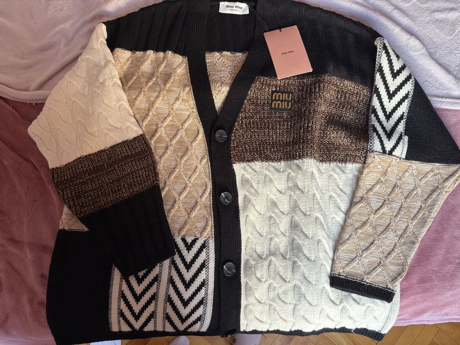 Плетена Жилетка Miu Miu