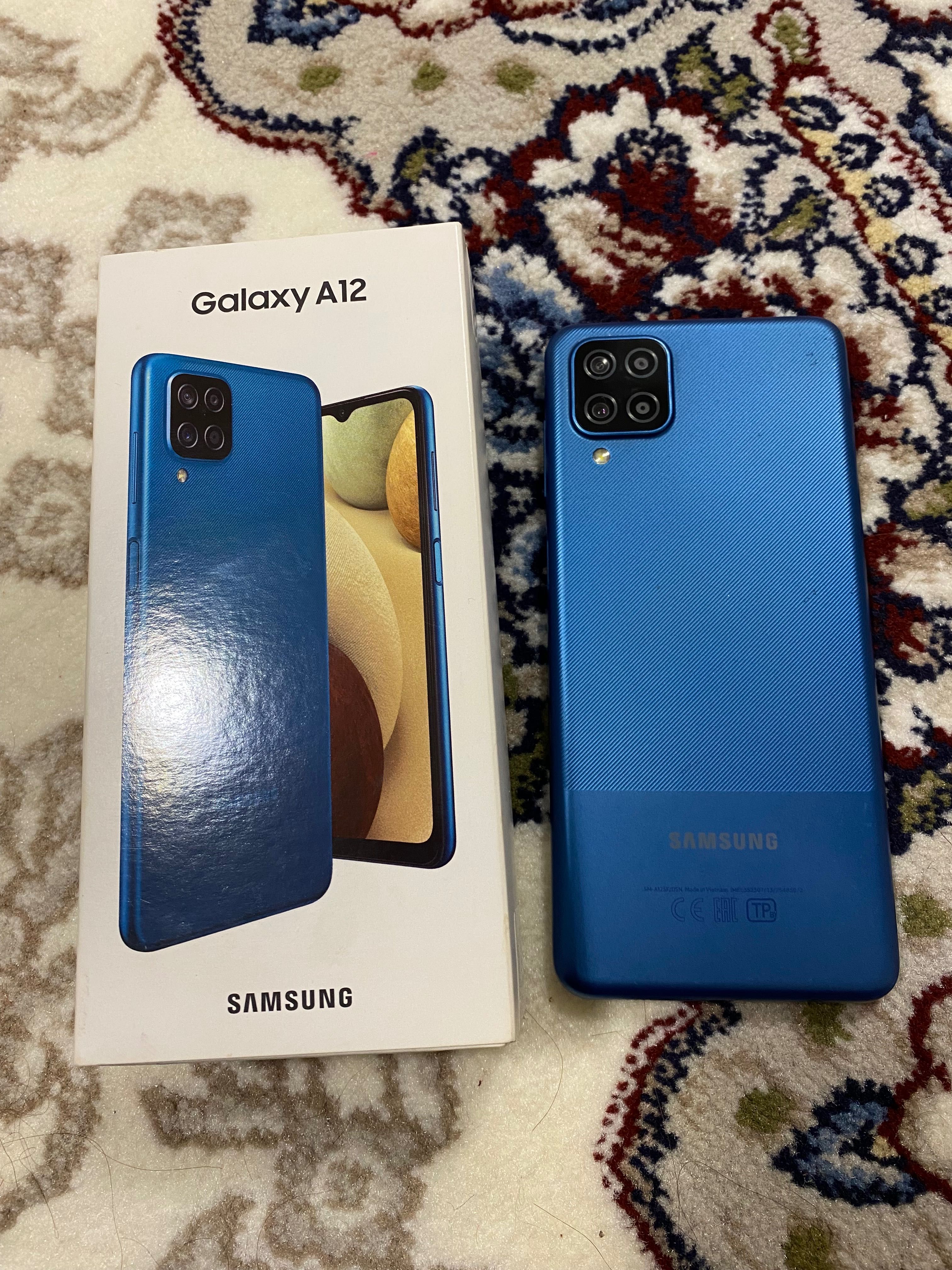 Samsung A12 blue