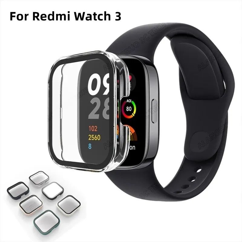 Xiaomi Redmi Watch 3 / 3 Active / Твърд удароустойчив кейс с протектор