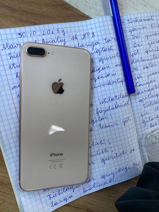 iPhone 8 plus bor RG Russia 64gb versiya iOS 16.7.12