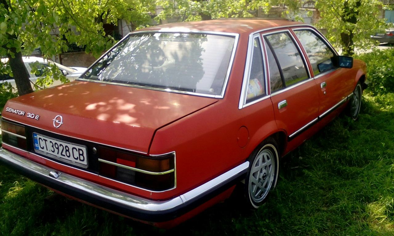 Opel senator 3.0E A1+ 1982 ретро retro