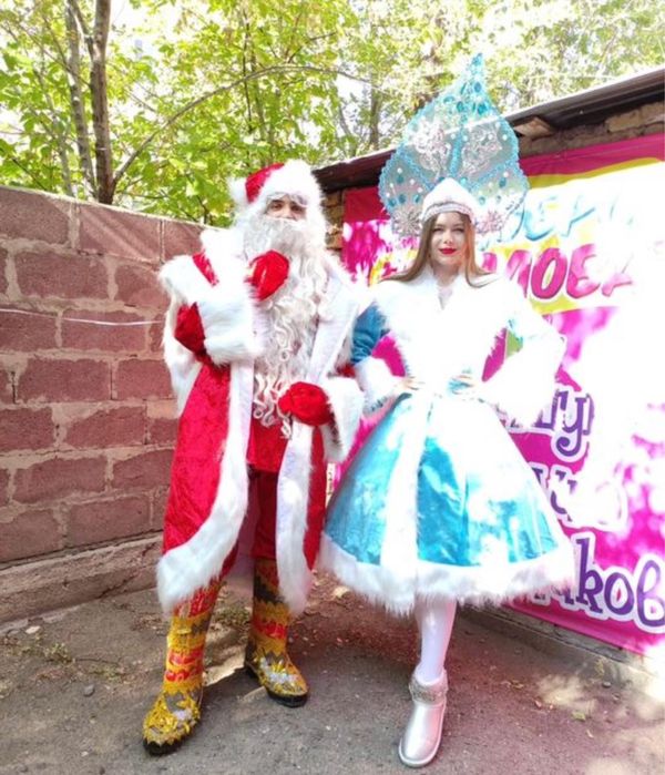 Костюмы деда мороза и снегурочки