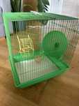 Cușcă pentru hamster sau păsări cu accesorii