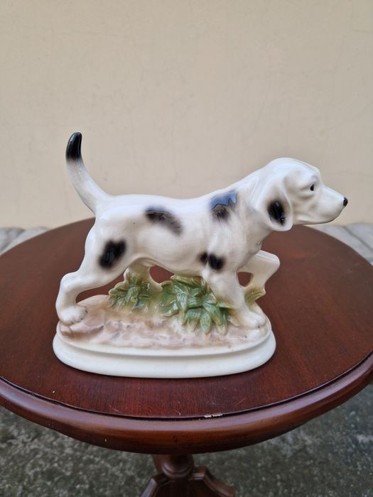 Страхотна антикварна английска порцеланова фигура статуетка