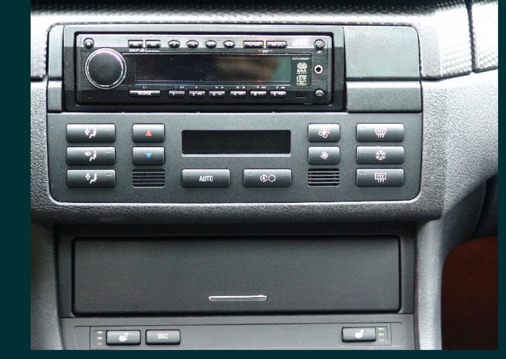 Rama adaptoare BMW E46 inlocuire radio CD MP3 auto OEM cu aftermarket