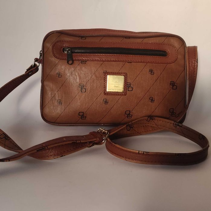 Ashley Brooke кожена дамска чанта