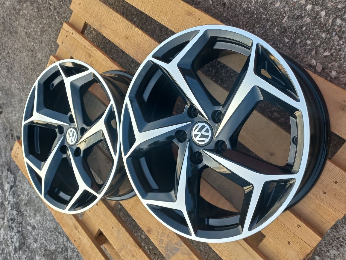 17 VW 5х112 7j et40 Golf Passat Caddy Tiguan Touran Sharan Black Polis