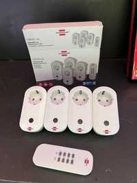 Prelungitor Brennenstuhl Comfort-Line wireless switch set 4 Bucati