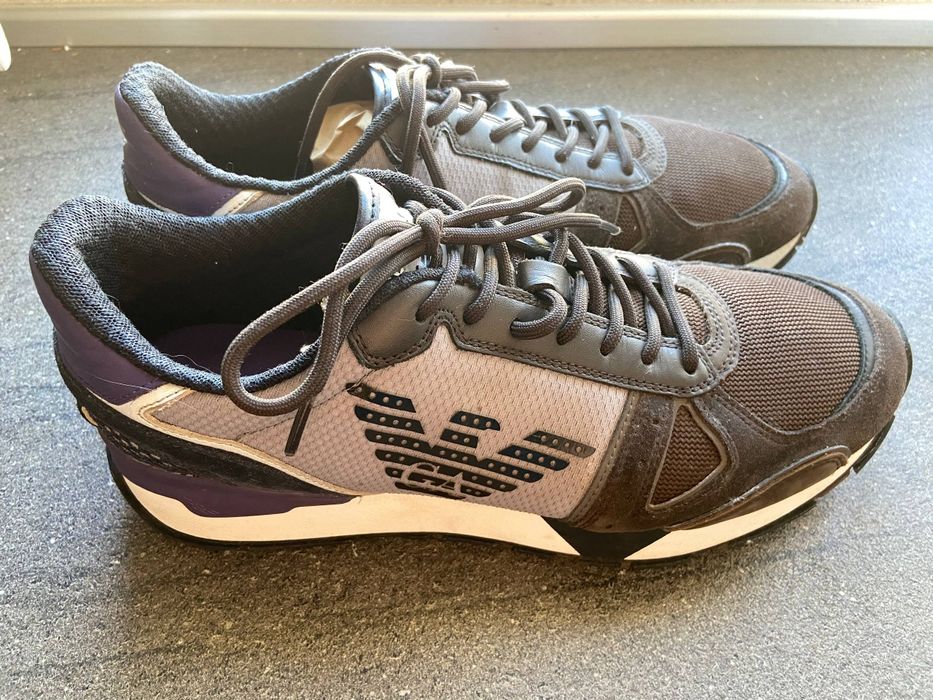 Мъжки обувки Armani, носени 3 пъти