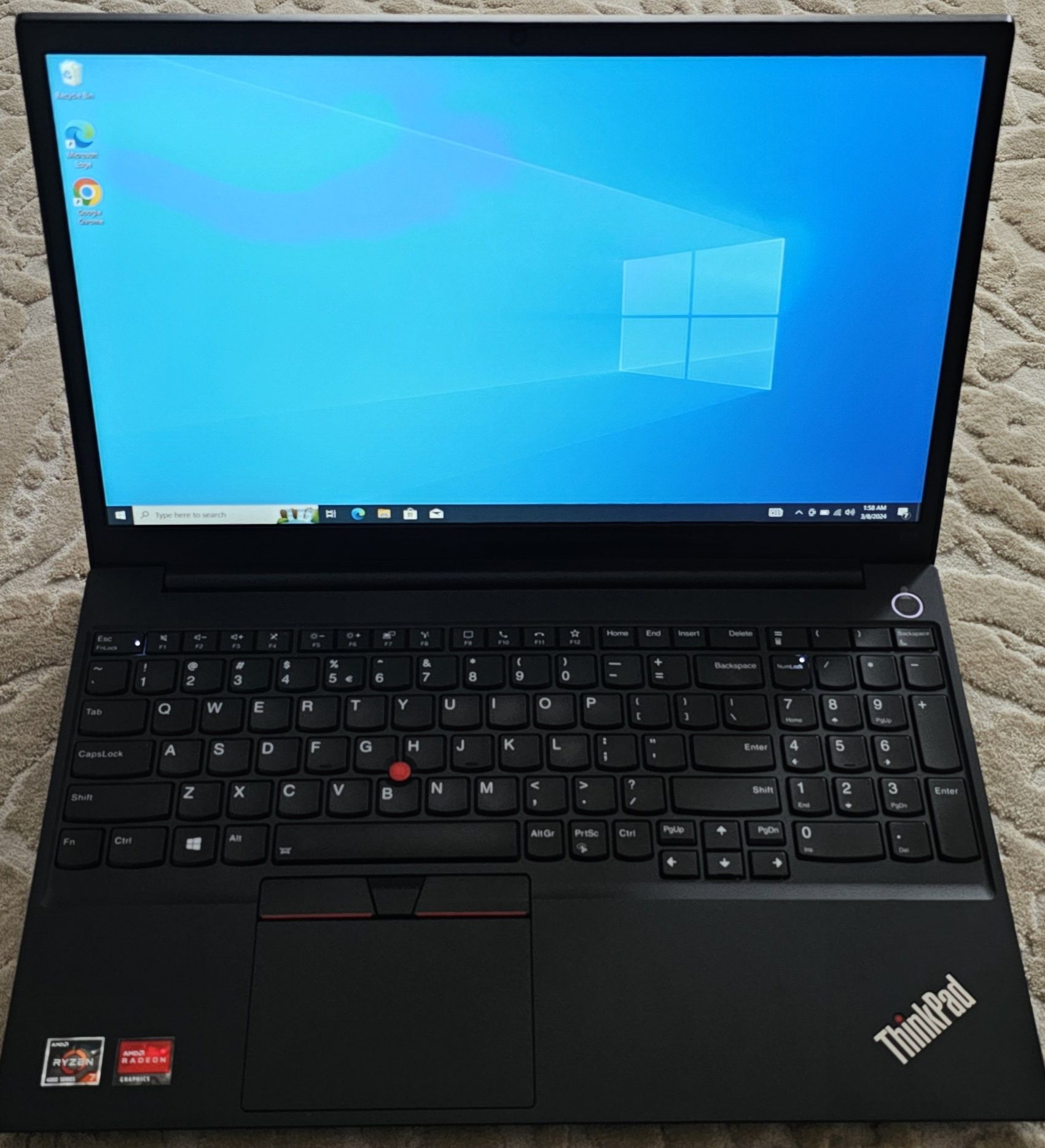 Lenovo ThinkPad E15 Gen 2  Ryzen 7