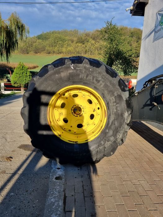Jante cu anvelope 800/65R38 tractor John Deere