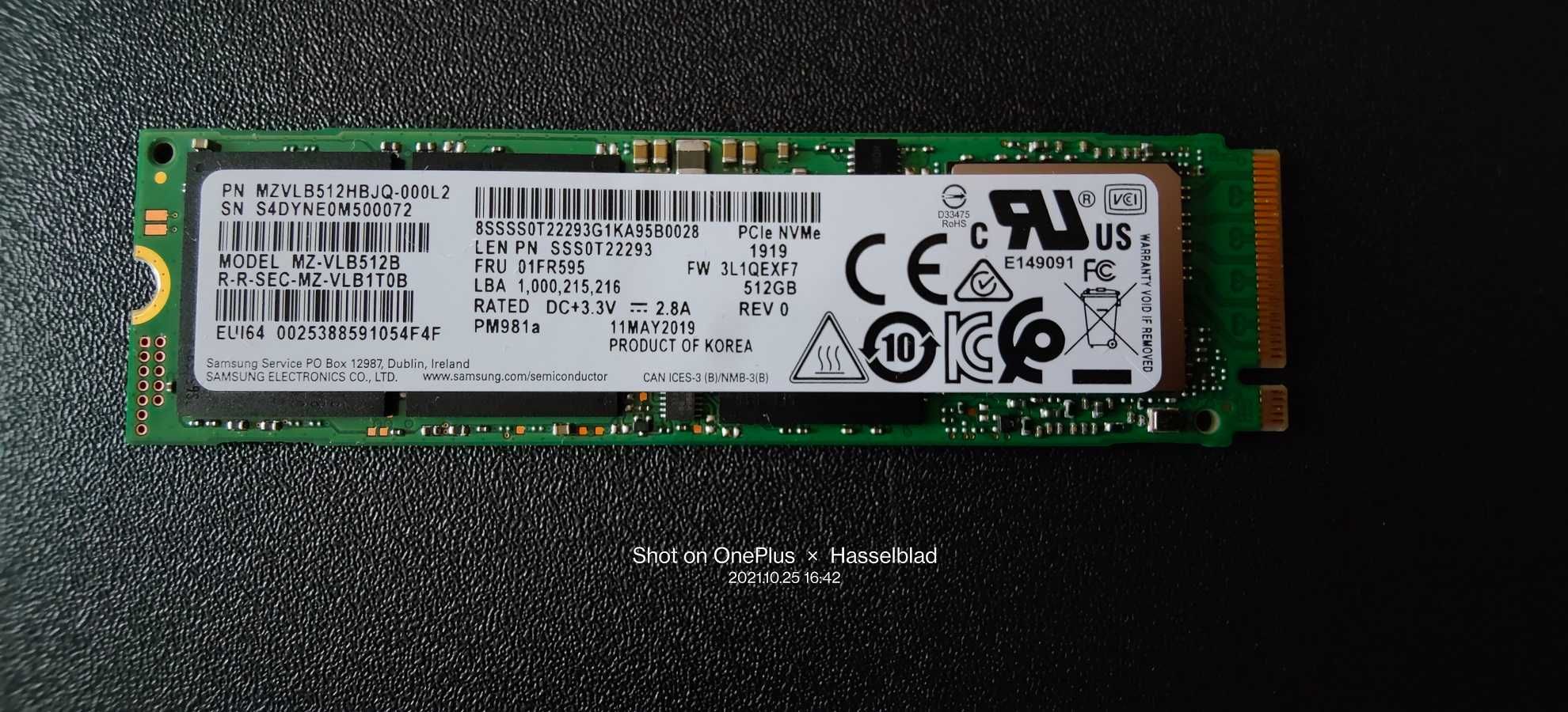 SSD NVMe Samsung 512gb, WD 512gb, M.2 S-ata Lite-On 128gb