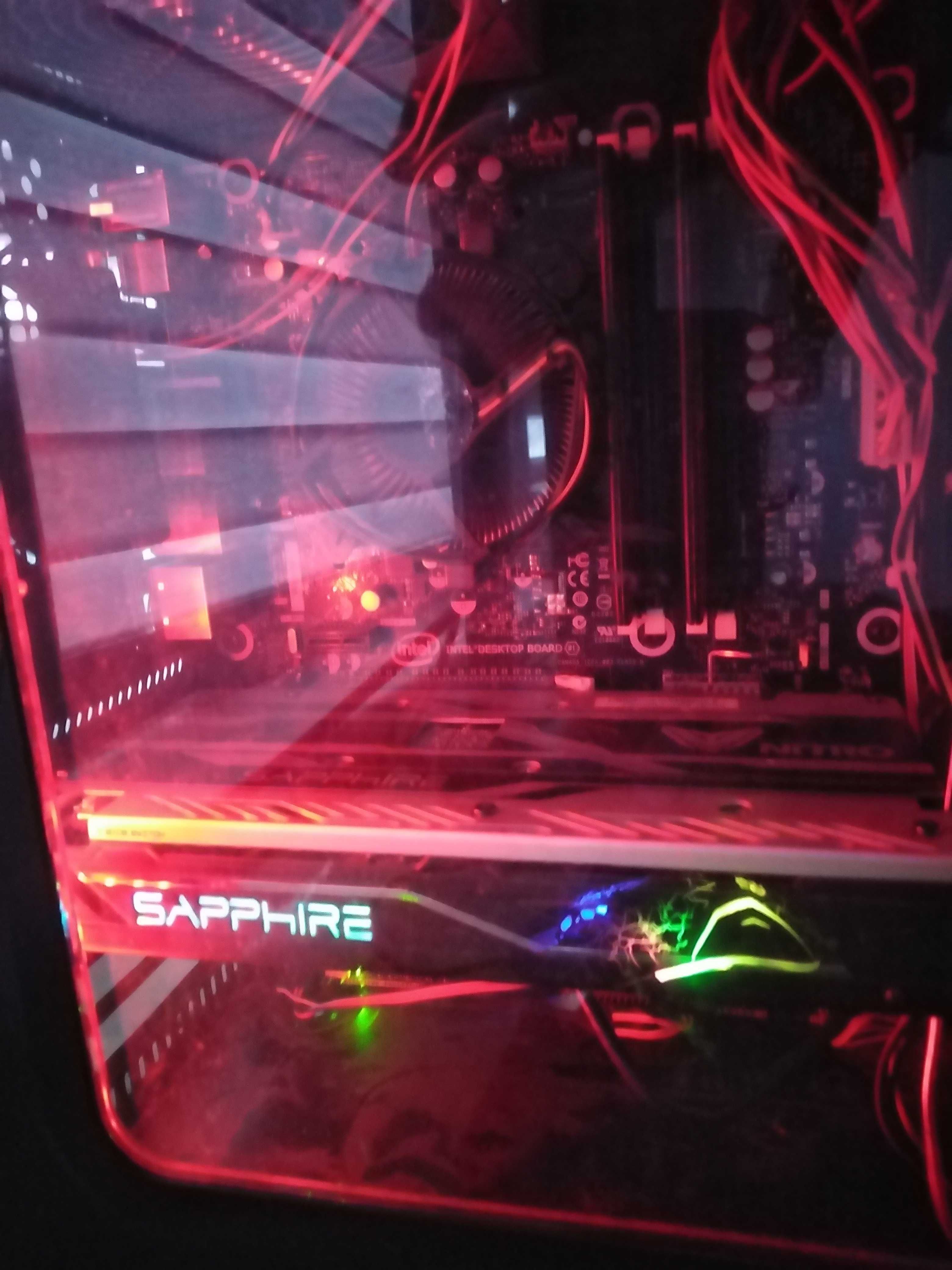 Геймърски Компютър i7-8гб карта-16рам