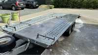 Trailer Pongratz, 4 metri lungime, masa tot.2000 kg, greutate 530 kg