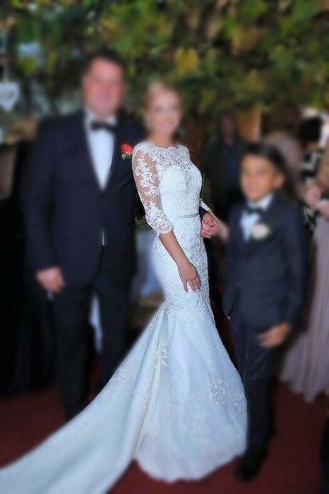 Rochie mireasa tip sirena