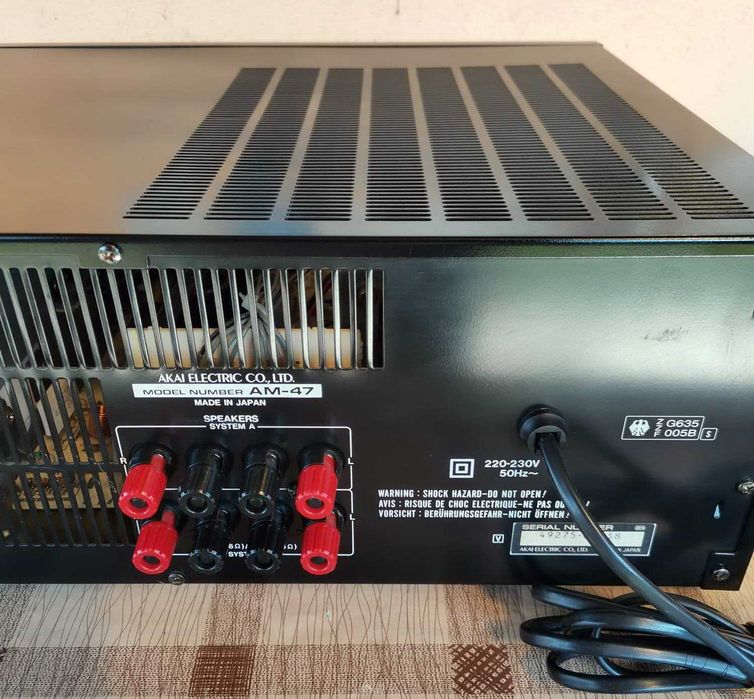 Amplificator Akai AM-47, made in Japan!
