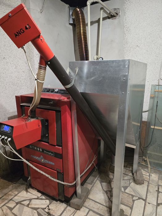 Котел АТМОС 32 с пелетна горелка