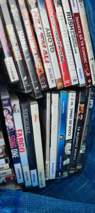 Colecție filme artistice , documentare , ptr copii , românești și stră