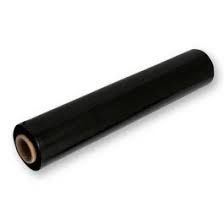 Folie stretch neagra/2.55 kg net tub 0.150 g /Transport gratuit 60role