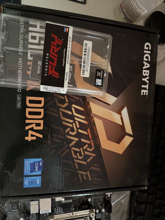 I5 12400F+H610m k+DDR4