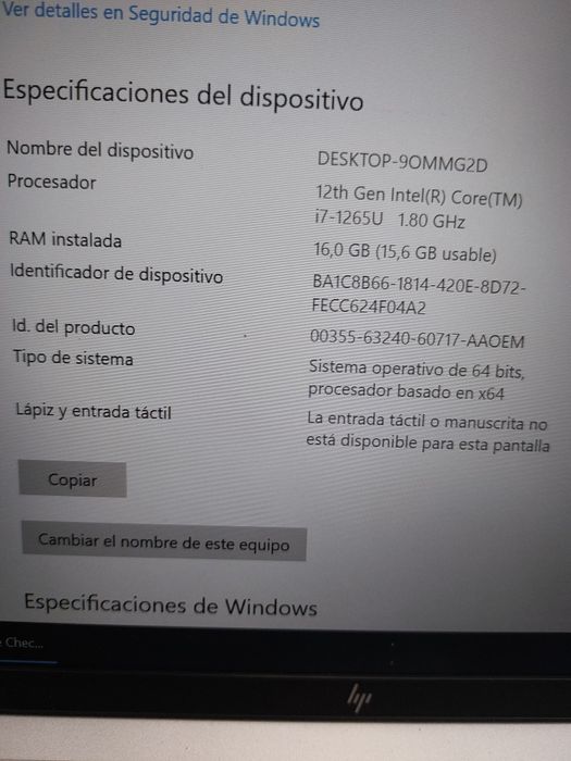 Laptop hp elitebook 640