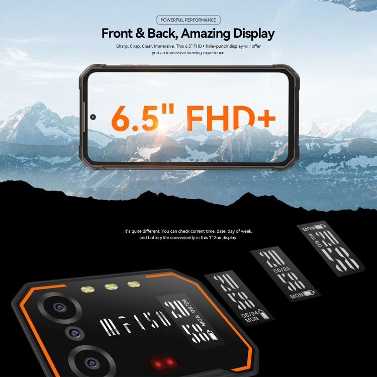 IIIF150 B2 смартфон IP68 IP69K 10000mAh батерия