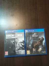 Joc PS4 RAINBOW SIX SIEGE și Joc PS4 Jurassic world evolution
