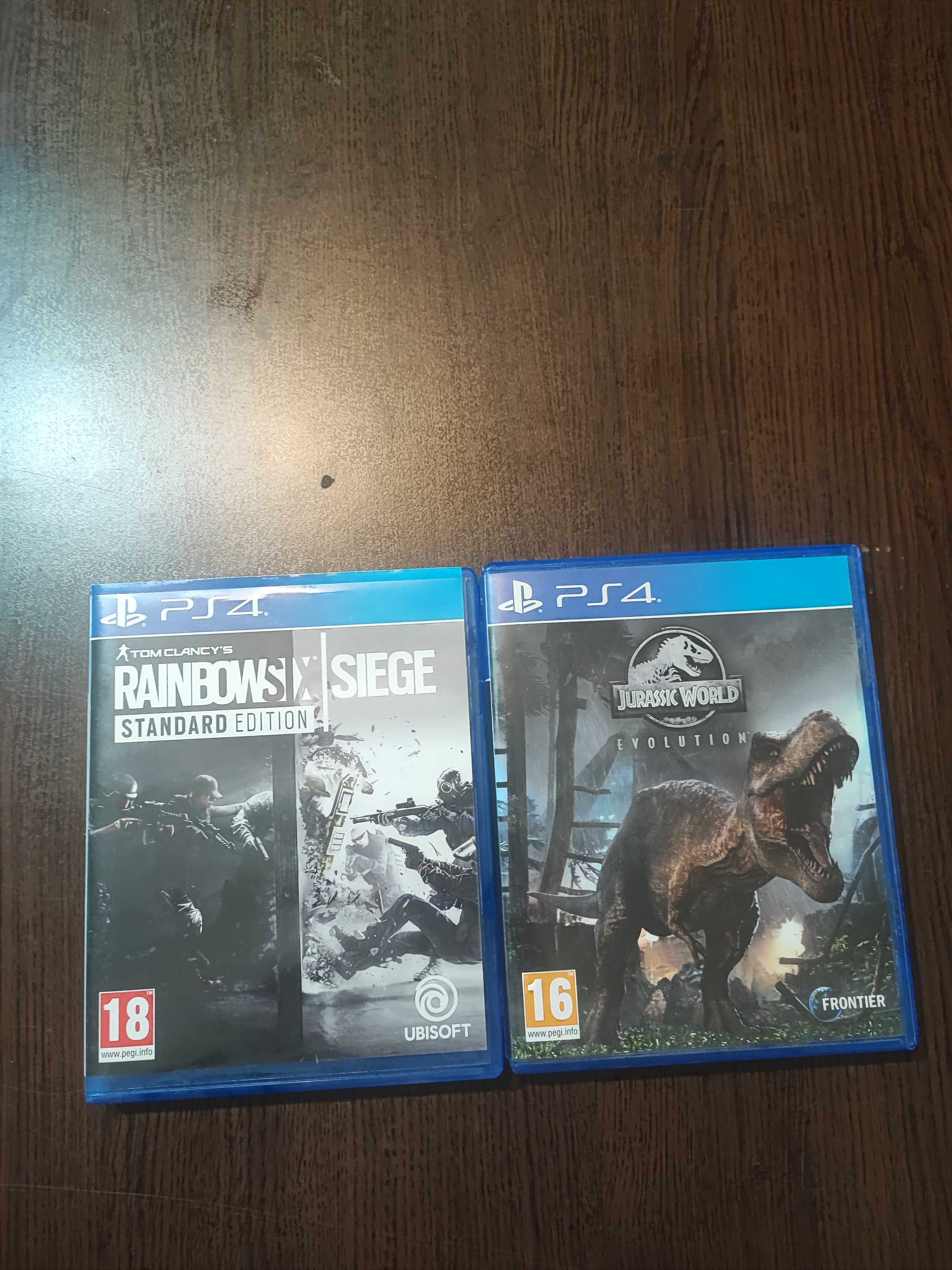 Joc PS4 RAINBOW SIX SIEGE și Joc PS4 Jurassic world evolution