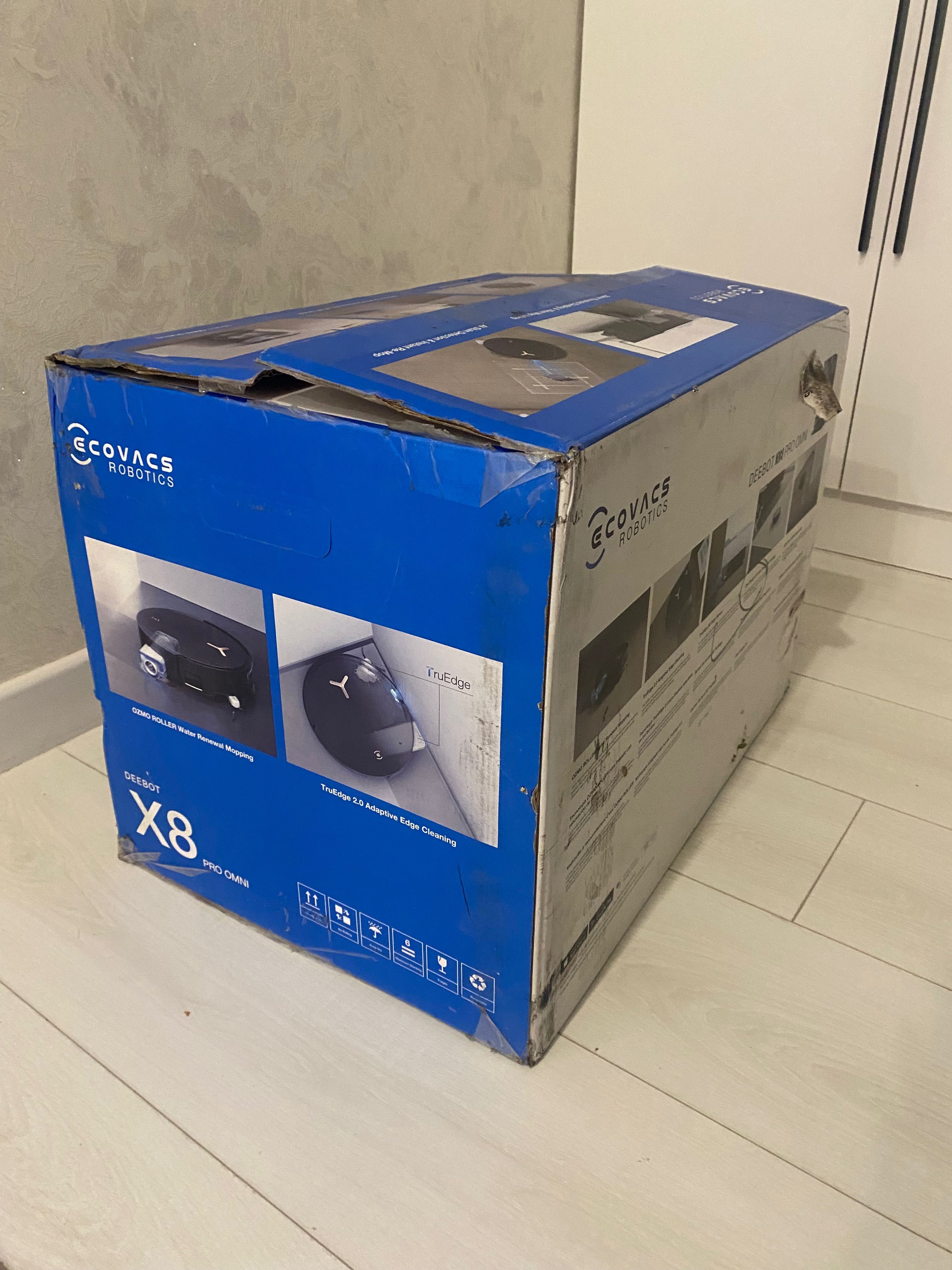ecovacs x8 робот пылесос
