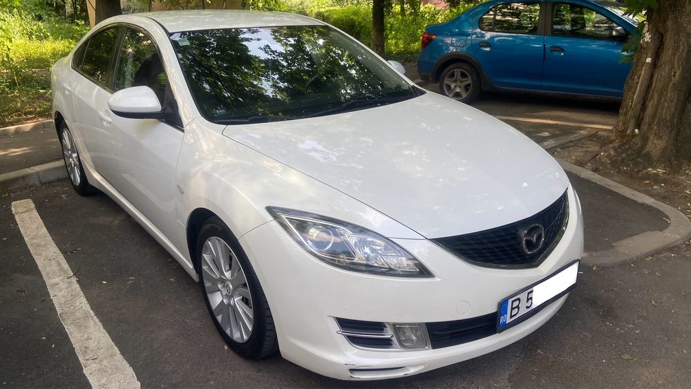Vand Mazda 6, 2.0 diesel, 140 CP, Alb perlat, 182000 km