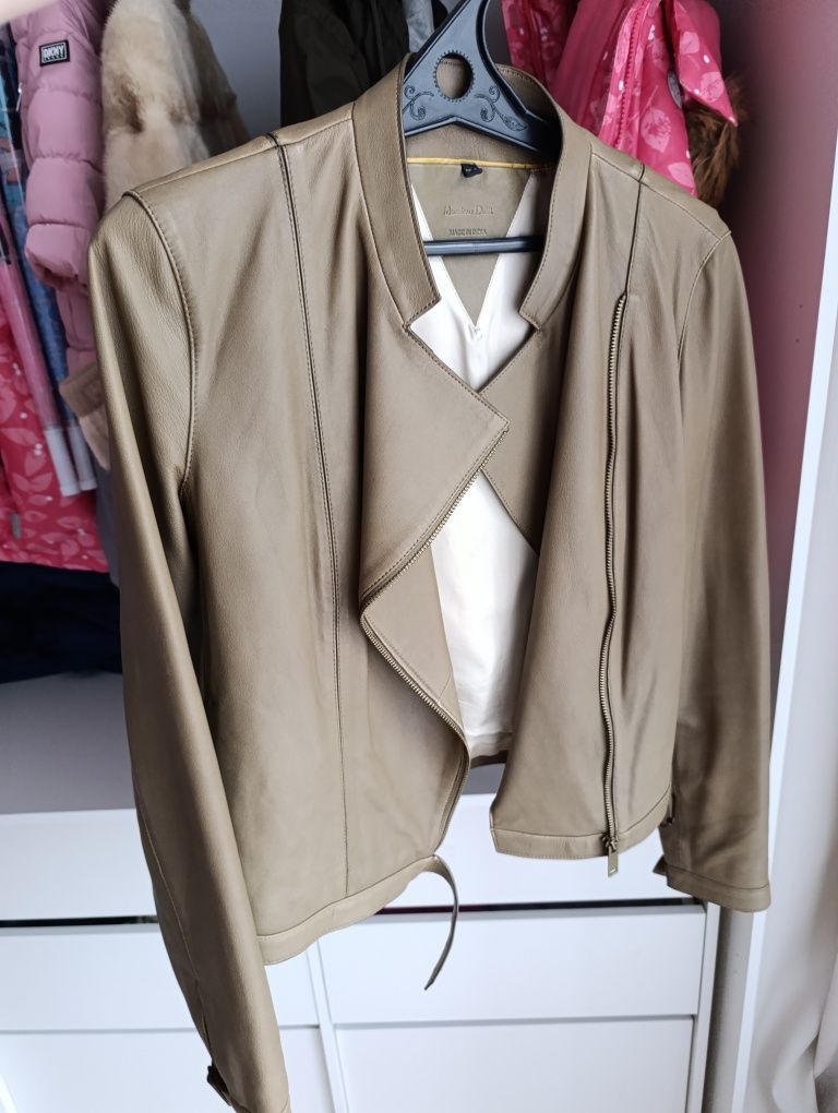 Продам кожаную куртку Massimo Dutti